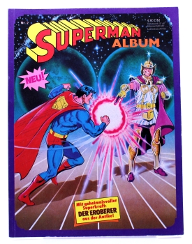 DC Comics Superman Comic Album Nr. 2: Der Eroberer aus der Antike! von Ehapa